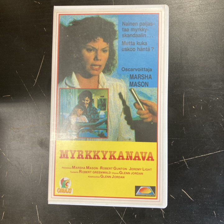 Myrkkykanava VHS (VG+/M-) -draama-